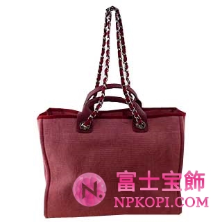 シャネル スーパーコピー　2012年春夏新作　DEAUVILLE　2WAYキャンバストートバッグ レッド A66942aawe
